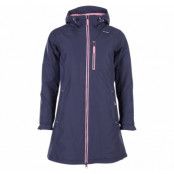 W Long Belfast Winter Jacket, Graphite Blue, Xxl, Jackor