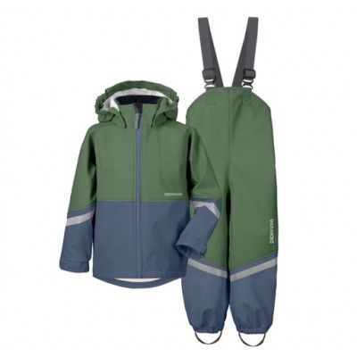 Waterman Kids Set 6, True Blue, 140,  Set Regnjackor + Byxor