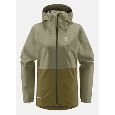Wilda Gtx Jacket Women, Thyme Green/Olive Green, Xl,  Regnjackor