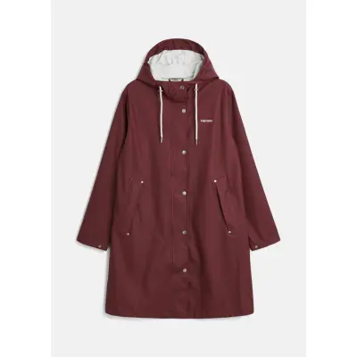 Wings A-Shape Rain Coat, 314/Burgundy, M,  Höstjackor