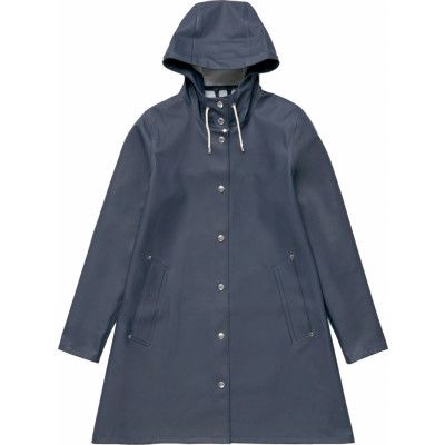 Stutterheim Women's Mosebacke Raincoat Navy