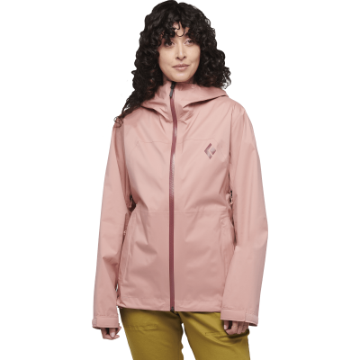 Black Diamond Women's StormLine Stretch Rain Shell Jacket Ink Blue