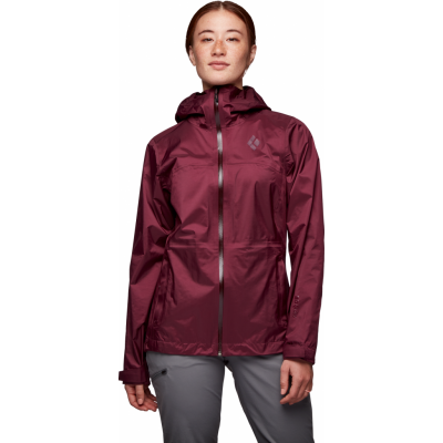 Black Diamond Women's Treeline Rain Shell Blackberry