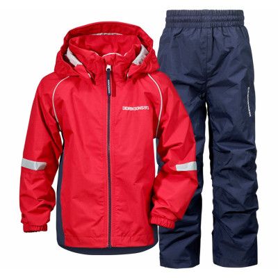 Zvoro Kid's Set, Flag Red, 100,  Didriksons