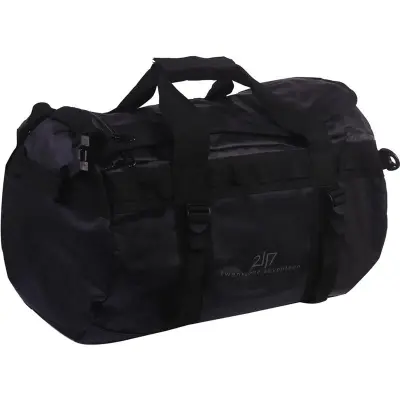 2117 of Sweden Tarpaulin Duffel 40L Black Black