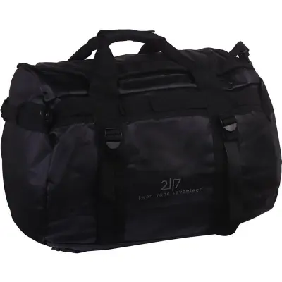 2117 of Sweden Tarpaulin Duffel 60L Black Black