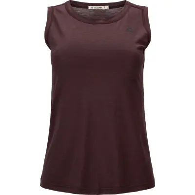 Aclima Women's Lightwool 140 Singlet V2 Chocolate Plum
