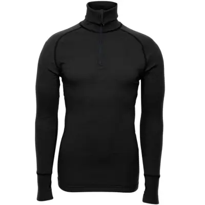 Brynje Arctic Zip Polo Black