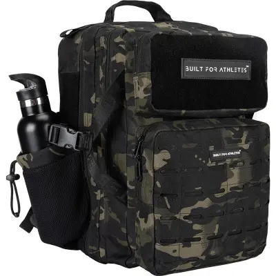 Built for Athletes Hero 2.0 Backpack Black Camo - 25L