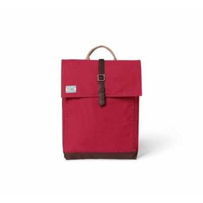 Chili Utility Canvas Backpack, Chili, Onesize,  Toms
