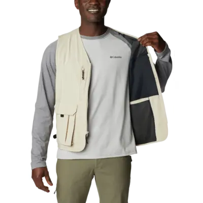 Columbia M's Silver Ridge Utility Vest Ancient Fossil