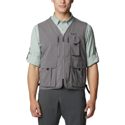 Columbia M's Silver Ridge Utility Vest City Grey