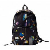 Core Backpack M, Splinter Print, No Size, Björn Borg