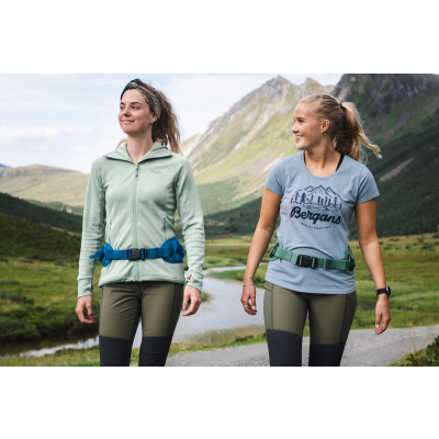 Bergans Driv Hip Pack 6 Dark Jade Green/Light Jade Green