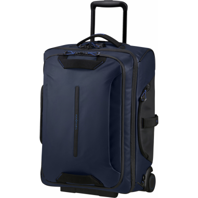 Samsonite Ecodiver Duffle with wheels 55cm backpack Blue Nights