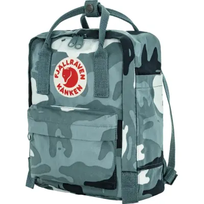 Fjällräven Kånken Graphics Mini Nimbus Blue-hidden Animals