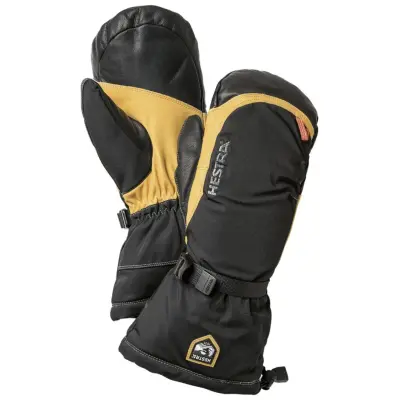 Hestra Army Leather Expedition Svart / Brun