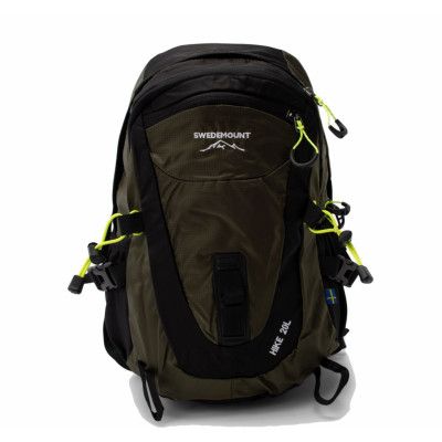 Hike Backpack 20 L, Olive/Neon, Onesize,  Vandringsryggsäckar