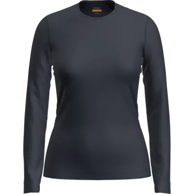 Icebreaker W's 200 Oasis LS Crewe Midnight Navy