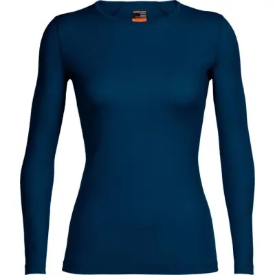 Icebreaker W's Oasis LS Crewe 200 Largo (2017)