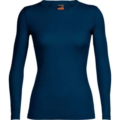 Icebreaker W's Oasis LS Crewe 200 Largo (2017)