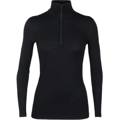 Icebreaker W's Oasis LS Half Zip 200 Black