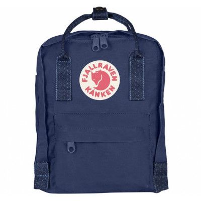 Kånken Mini, Royal Blue-Pinstripe Pattern, No Size,  Fjällräven