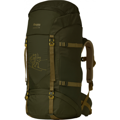 Bergans Kids' Birkebeiner 40 Dark Olive Green/Olive Green