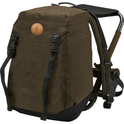 Pinewood Kids' Hunting Chair Backpack Suede Brown