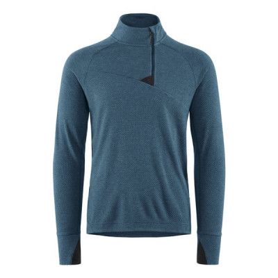 Klättermusen Huge 1/2 Zip Sweater M's Monkshood Blue