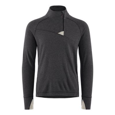 Klättermusen Huge 1/2 Zip Sweater M's Raven/White Clay