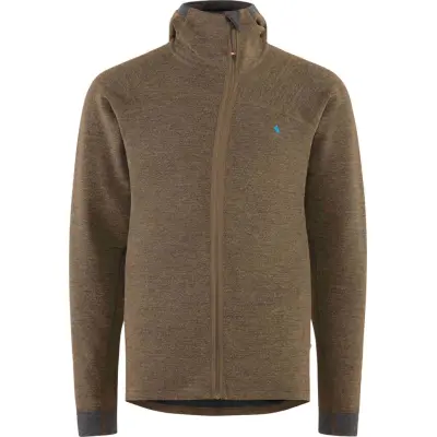 Klättermusen Men's Hödur Hooded Zip Dark Sand