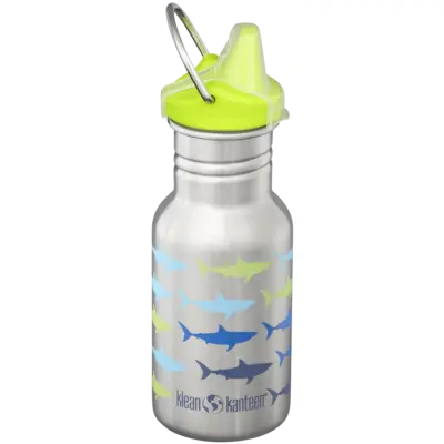 Klean Kanteen Kid Classic Narrow 355 ml Kid Sippy Cap Sharks