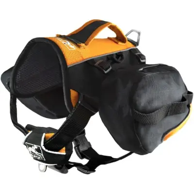 Kurgo Baxter Klövjeväska Black/Orange