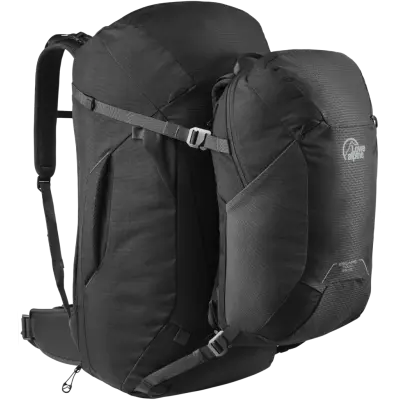 Lowe Alpine Mens Escape Tour 55+15 Black