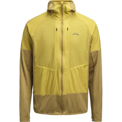 Lundhags Men's Padje Windbreaker Hoodie Straw/bamboo