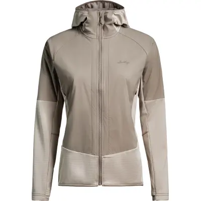 Lundhags Women's Padje Windbreaker Hoodie Sand/driftwook