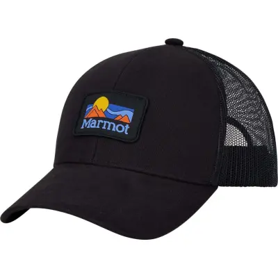 Marmot Retro Trucker Hat Black