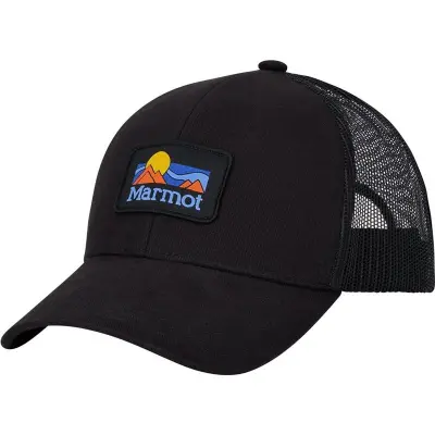 Marmot Retro Trucker Hat Black