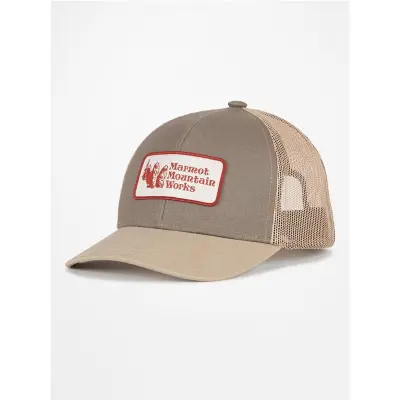 Marmot Retro Trucker Hat Light Brown - NoSize