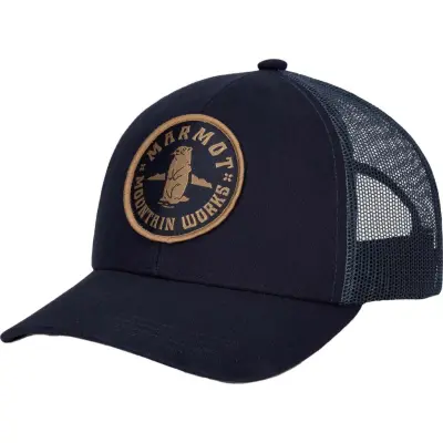 Marmot Retro Trucker Hat Nightfall Navy