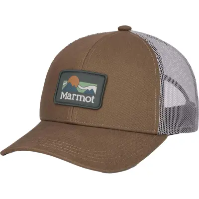 Marmot Retro Trucker Hat Olive Grove