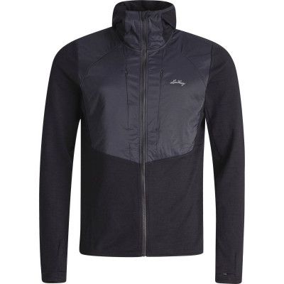 Lundhags Men's Padje Merino Block Hoodie Black