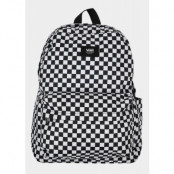 Mn Old Skool Check Backpack, Black/White, Onesize, Väskor Och Ryggsäckar