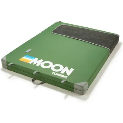 Moon Climbing Warrior Crash Pad Retro Stripe Green