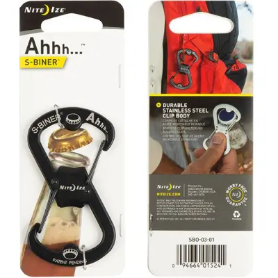 Nite Ize S-Biner Ahhh Stainless