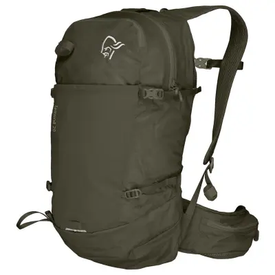 Norrøna 20L Pack Olive Night Olive Night