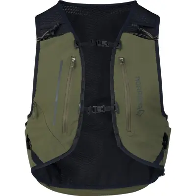 Norrøna Senja Econyl70 15L Pack Olive Night - S/M