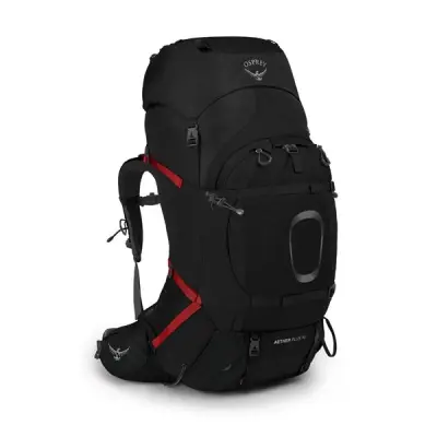 Osprey Aether Plus 70 Black Black S/M