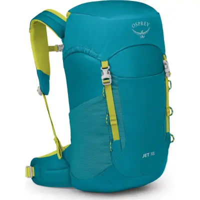 Osprey Kids' Jet 18 Blue Spikemoss/Lemongrass